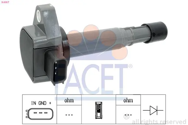 Facet 96357 Катушка зажигания