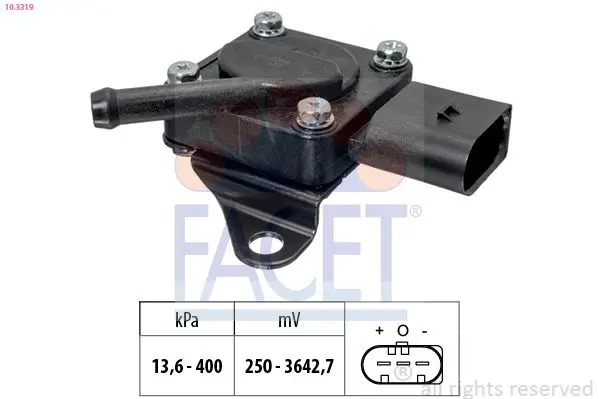 FACET 103319 Датчик давления ог BMW X5/F07