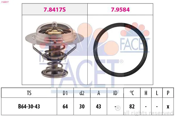Facet 78417 Термостат
