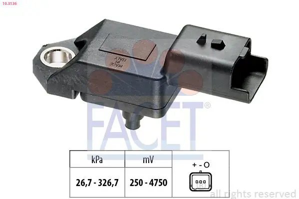 Facet 103136 Датчик давления воздуха