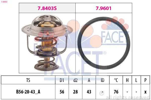 FACET 78403 Термостат