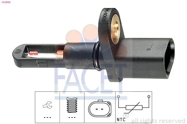 Facet 104006 Датчик температуры
