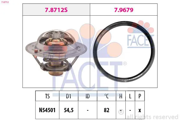 FACET 78712 Термостат