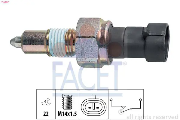 FACET 76067 Датчик заднего хода