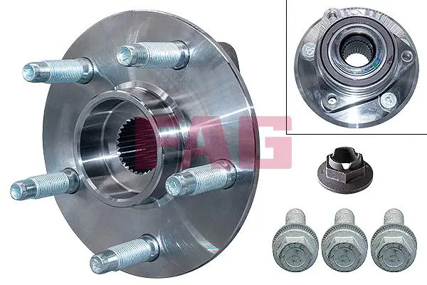 FAG 713644930 Ступица колеса передн OPEL: