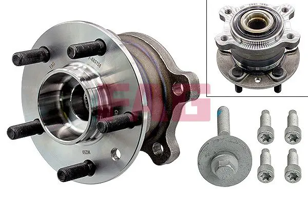 FAG 713678980 Ступица колеса FORD: KUGA I