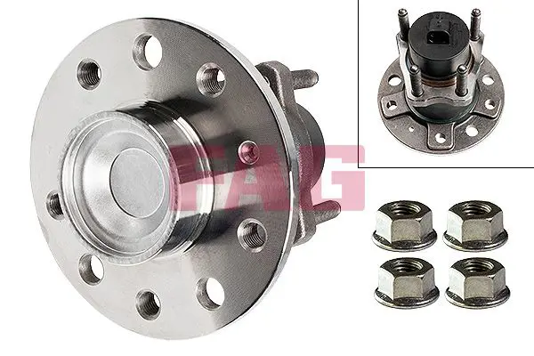 Fag 713644570 Ступица колеса Opel Vectra B