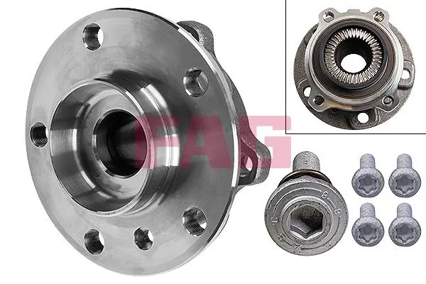 713 6496 30 Ступица в сборе передняя BMW 5
