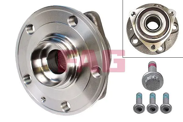 Fag 713610980 Ступица колеса передн AUDI: A3