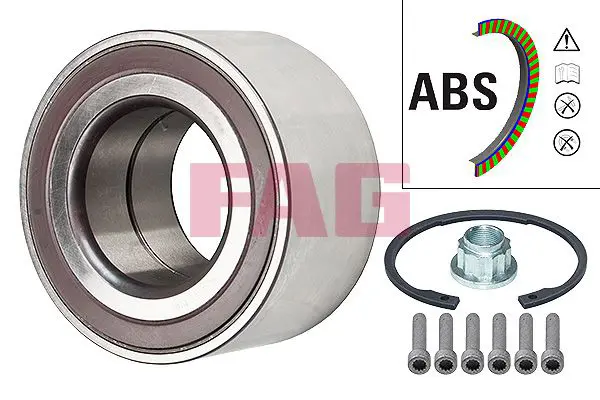 Fag 713610630 Подшипник ступицы задний AUDI