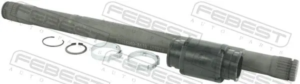 Febest 0112CDT220RH ПОЛУОСЬ ПРАВАЯ 32X393X24