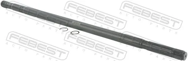 Febest 0112ZZT251RH Полуось правая 23X698X23