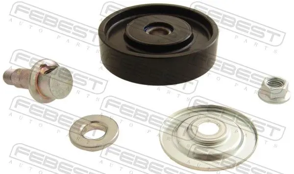 FEBEST 0187HDJ100HV ролик натяжной ремня