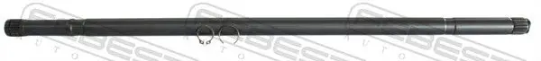 0212-N16RH ПОЛУОСЬ ПРАВАЯ 22x705x22