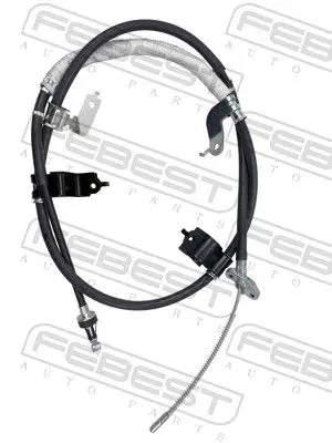0199-PCGDJ150RH Трос ручника правый TOYOTA