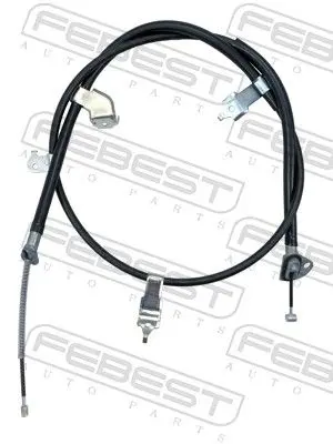 FEBEST 0199PCACA30LH Трос ручного тормоза TOYOTA