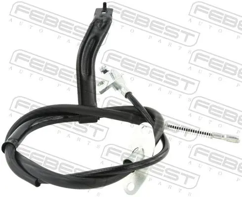 FEBEST 14100ACTLH Трос ручника левый SSANG YONG