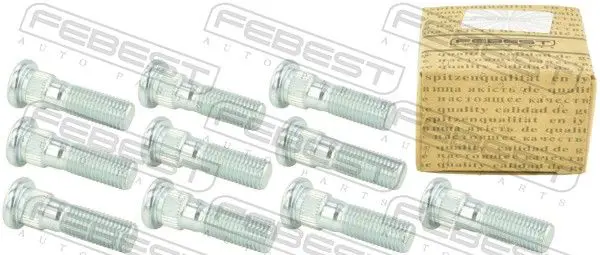 FEBEST 0484002PCS10 Шпилька колесная MITSUBISHI