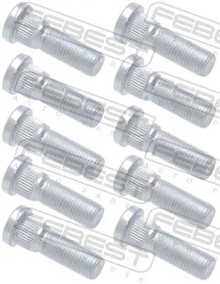 FEBEST 0184004PCS10 Шпилька колёсная PCS 10