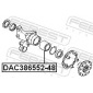 Febest DAC38655248