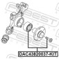 Febest DAC43820037KIT