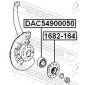 Febest DAC54900050