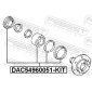 Febest DAC54960051KIT
