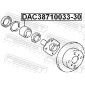 FEBEST DAC3871003330