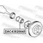 FEBEST DAC43820045