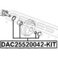 FEBEST DAC25520042KIT