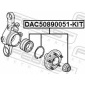 Febest DAC50890051KIT
