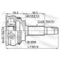 Febest 0110ZRE144A48