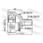 Febest 2710V70A48