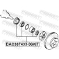 FEBEST DAC38743336KIT