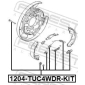 FEBEST 1204TUC4WDRKIT
