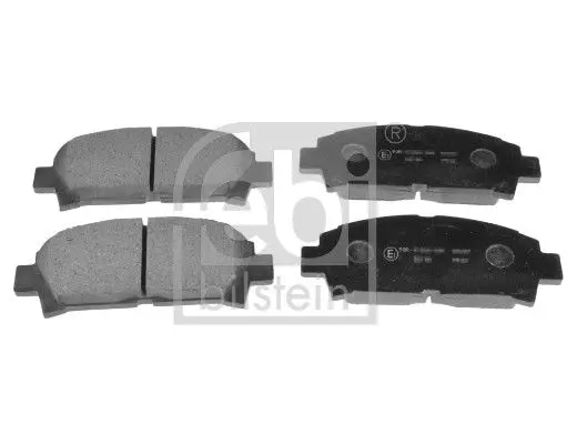 FEBI 116362 Комплект тормозных колодок,