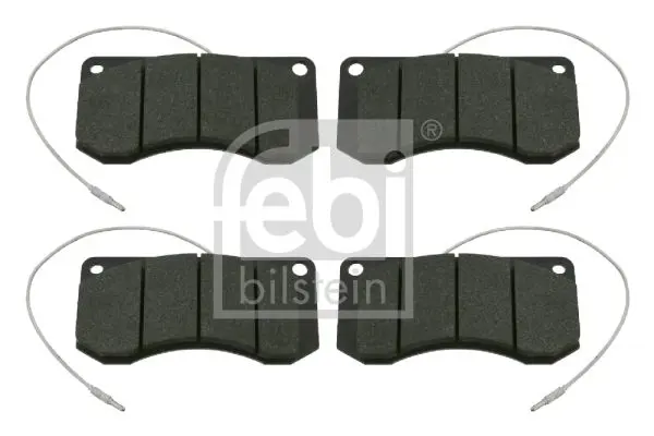 FEBI 16609 Комплект тормозных колодок