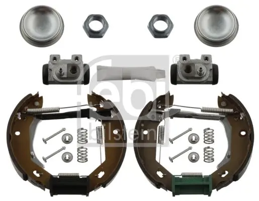 FEBI 37522 Комлект тормозных накладок