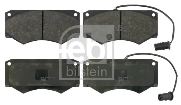 FEBI 16333 Колодки тормозные дисковые