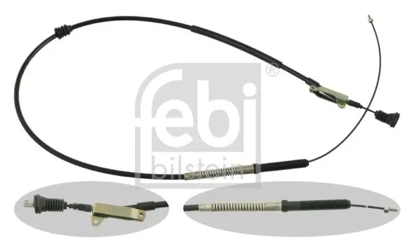 FEBI 15751 Трос ручного тормоза