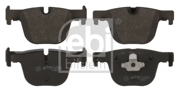 FEBI 16867 КОЛОДКИ ЗАД BMW F30 3.5 11-