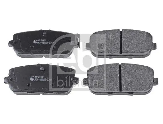 FEBI 116386 Комплект тормозных колодок,