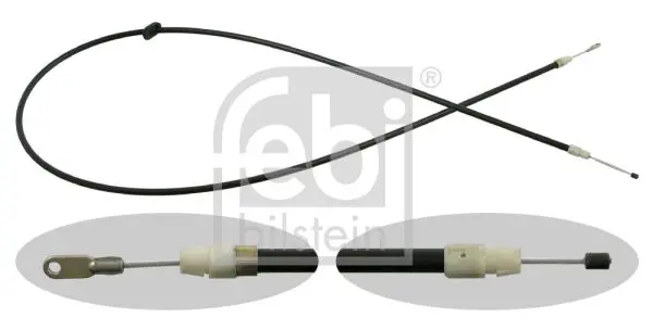 FEBI 18122 Трос ручного тормоза MB W210