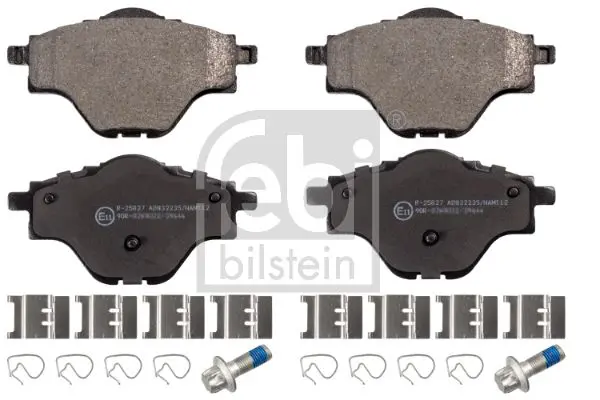 FEBI 116242 Комплект тормозных колодок,