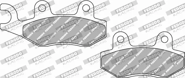 FDB497P Колодки тормозные дисковые