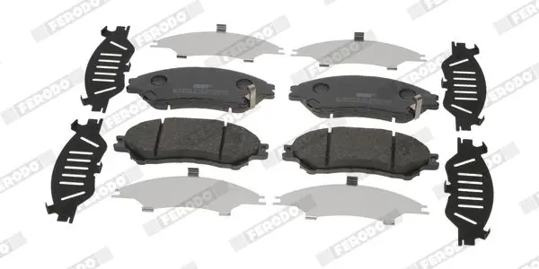 FERODO FDB4884 Дисковые тормозные колодки,