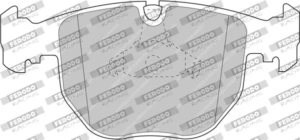 FERODO FCP997H Комплект тормозных колодок,