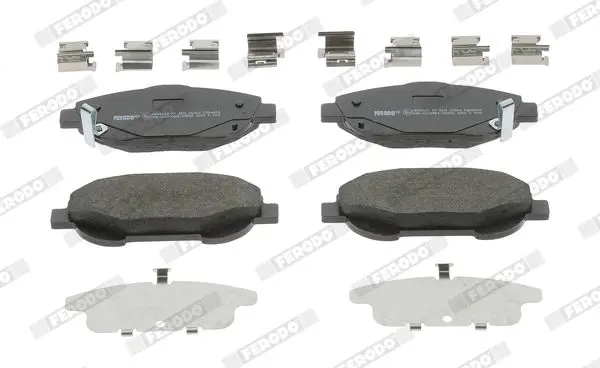 FERODO FDB4824 Комплект тормозных колодок,