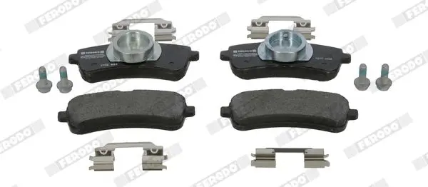 FERODO FDB5108 Комплект тормозных колодок,