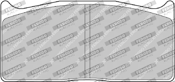 FERODO FRP308W Комплект тормозных колодок,